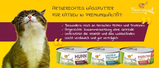 I LOVE MY CAT Katzen Nassfutter