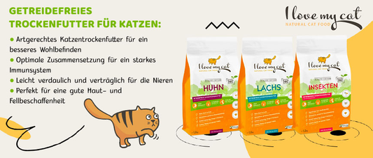 I LOVE MY CAT Katzen Trockenfutter