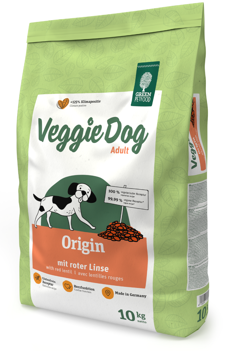 Green Petfood VeggieDog Origin, 10Kg Sack