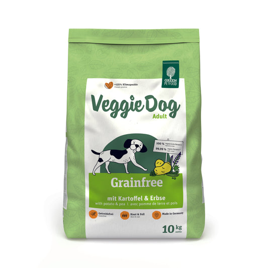 Green Petfood VeggieDog Grainfree, 10Kg Sack