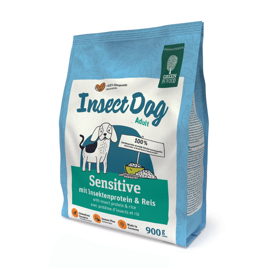 Green Petfood InsectDog Sensitive, 0,9Kg Sack