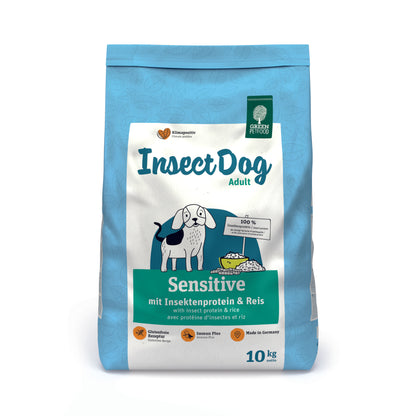 Green Petfood InsectDog Sensitive, 10Kg Sack