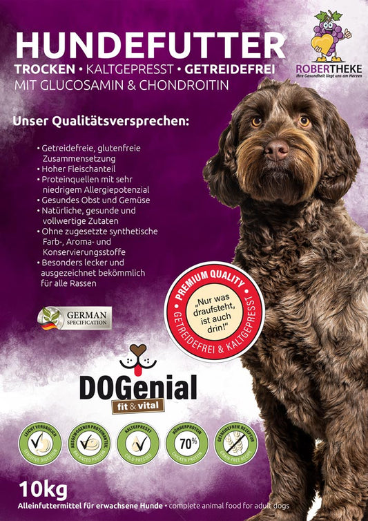 DOGenial fit & vital Huhn 10kg.