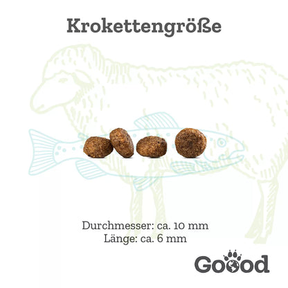 GOOOD Junior - Freilandlamm & Nachhaltige Forelle, 1,8Kg Sack