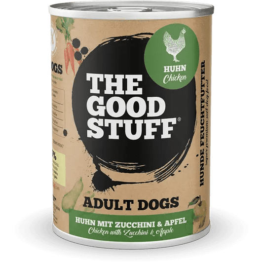 HUHN mit ZUCCHINI & Apfel 400 Gr Dose - Hundefutter