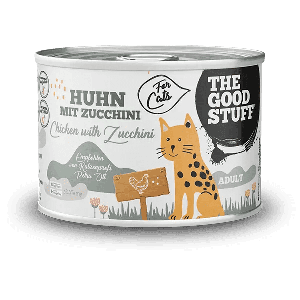 Huhn & Zucchini 200g Dose - Katzenfutter