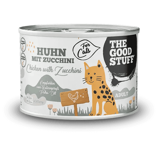 Huhn & Zucchini 200g Dose - Katzenfutter