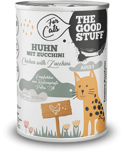 Huhn & Zuchini Dose 400g - Katzenfutter