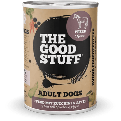 PFERD mit ZUCCHINI & Apfel 400 Gr Dose - Hundefutter